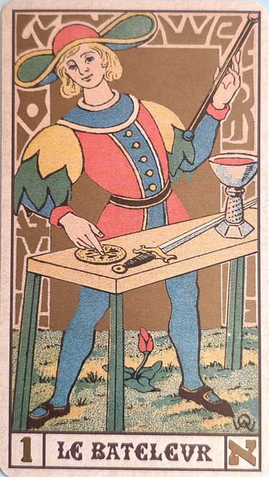 Le Bateleur — arcane 1 du Tarot